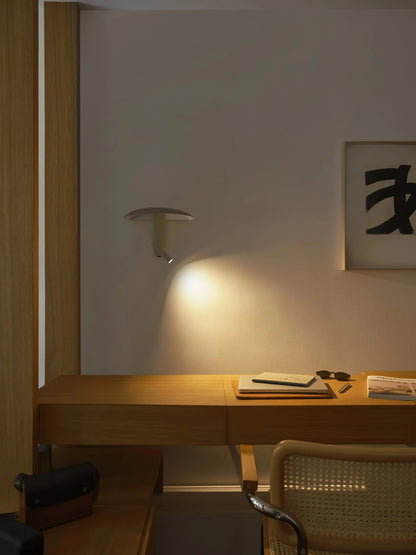 Konoha Wall Lamp | Metal | White, Black, Red