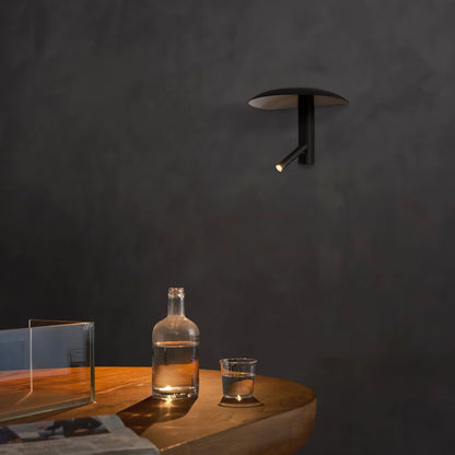 Konoha Wall Lamp | Metal | White, Black, Red