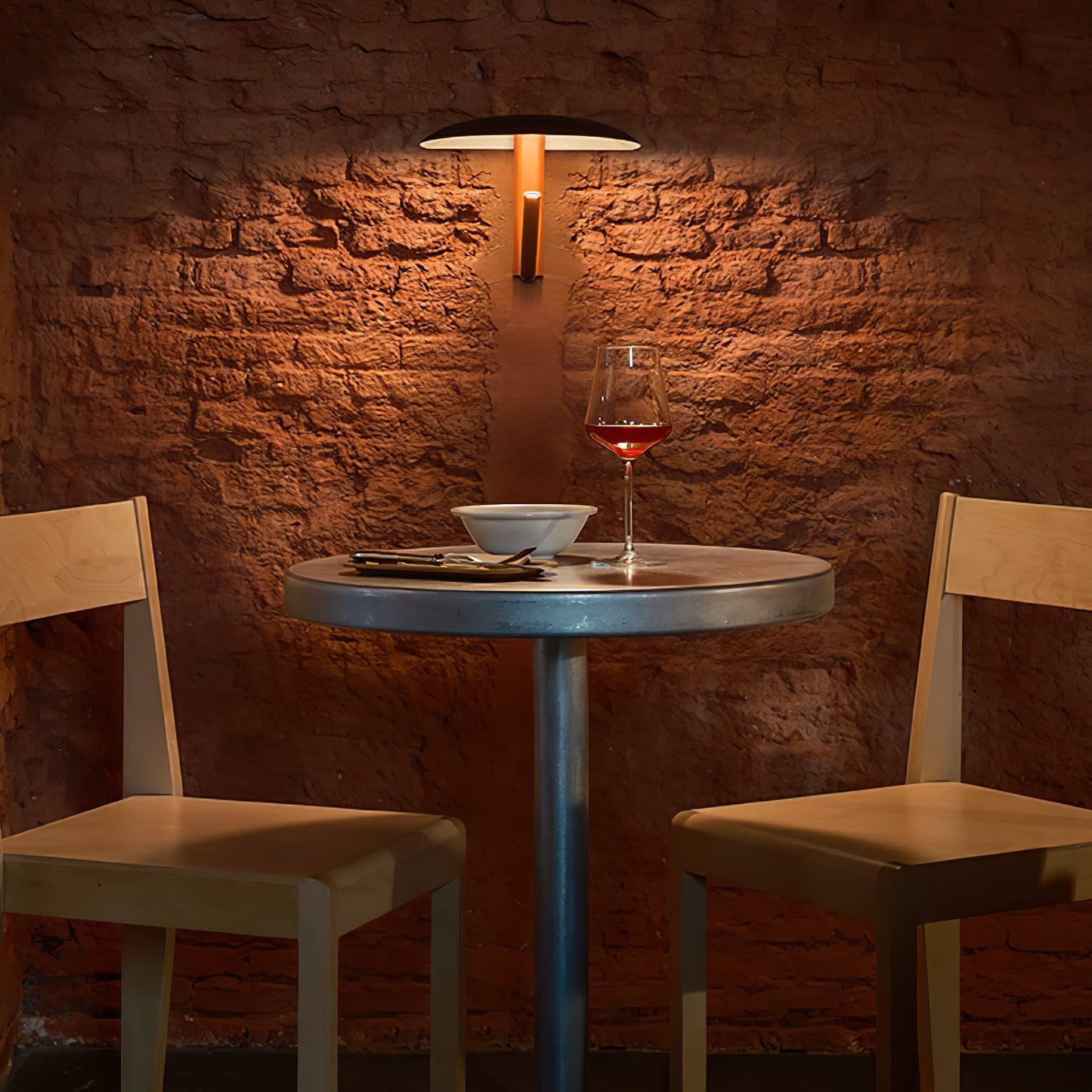 Konoha Wall Lamp | Metal | White, Black, Red