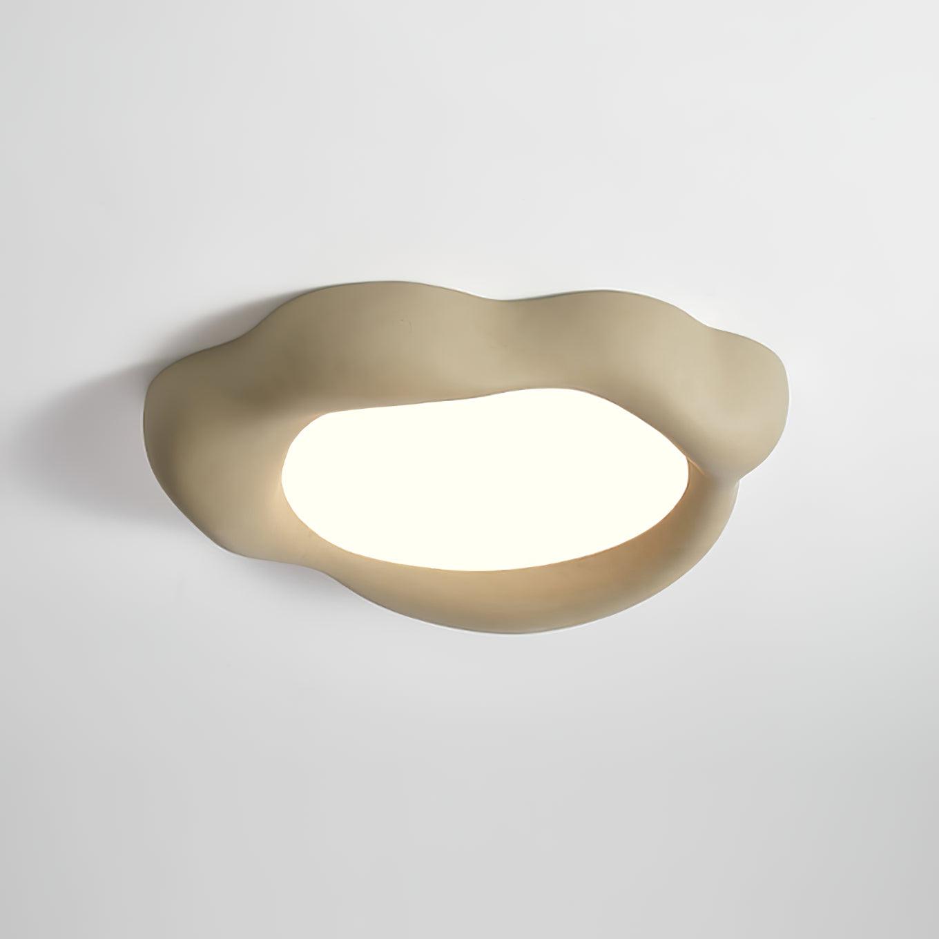 Kumo Ceiling Lamp | Resin Acrylic | White, Green, Orange, Beige
