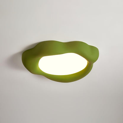 Kumo Ceiling Lamp | Resin Acrylic | White, Green, Orange, Beige