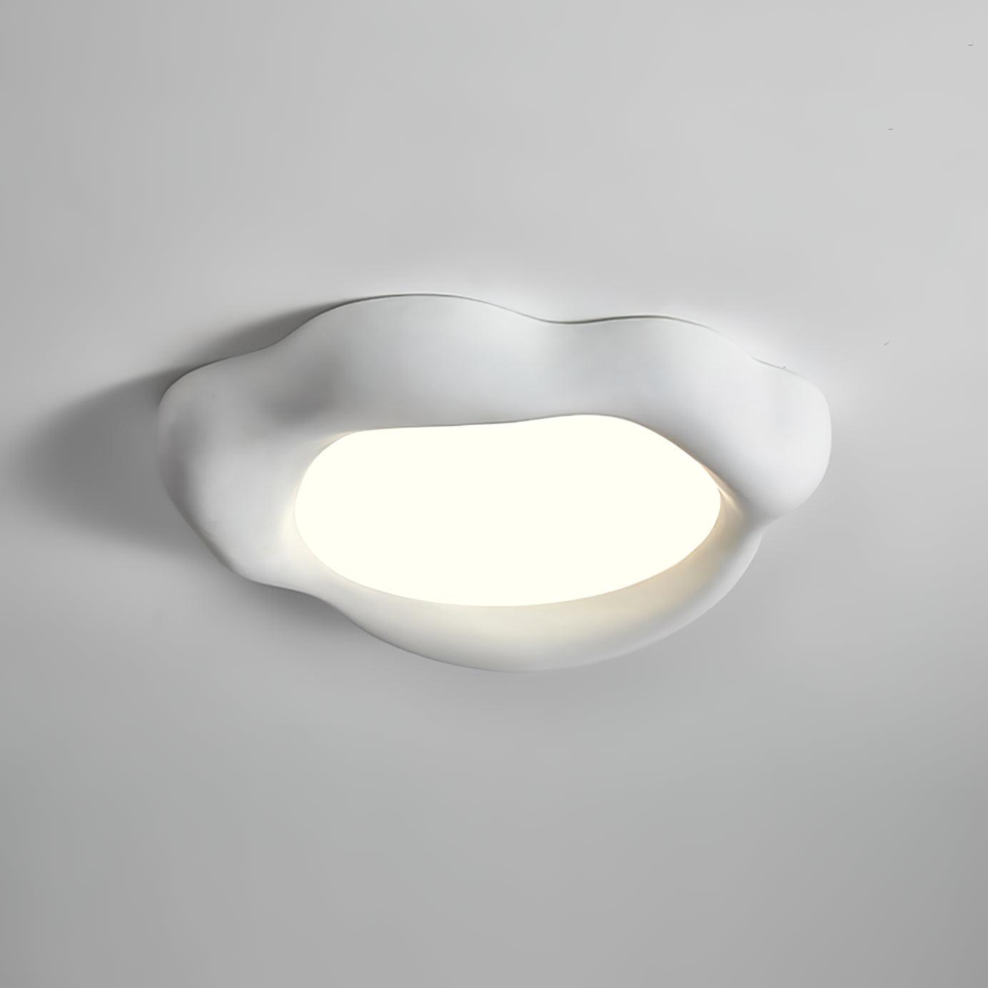 Kumo Ceiling Lamp | Resin Acrylic | White, Green, Orange, Beige