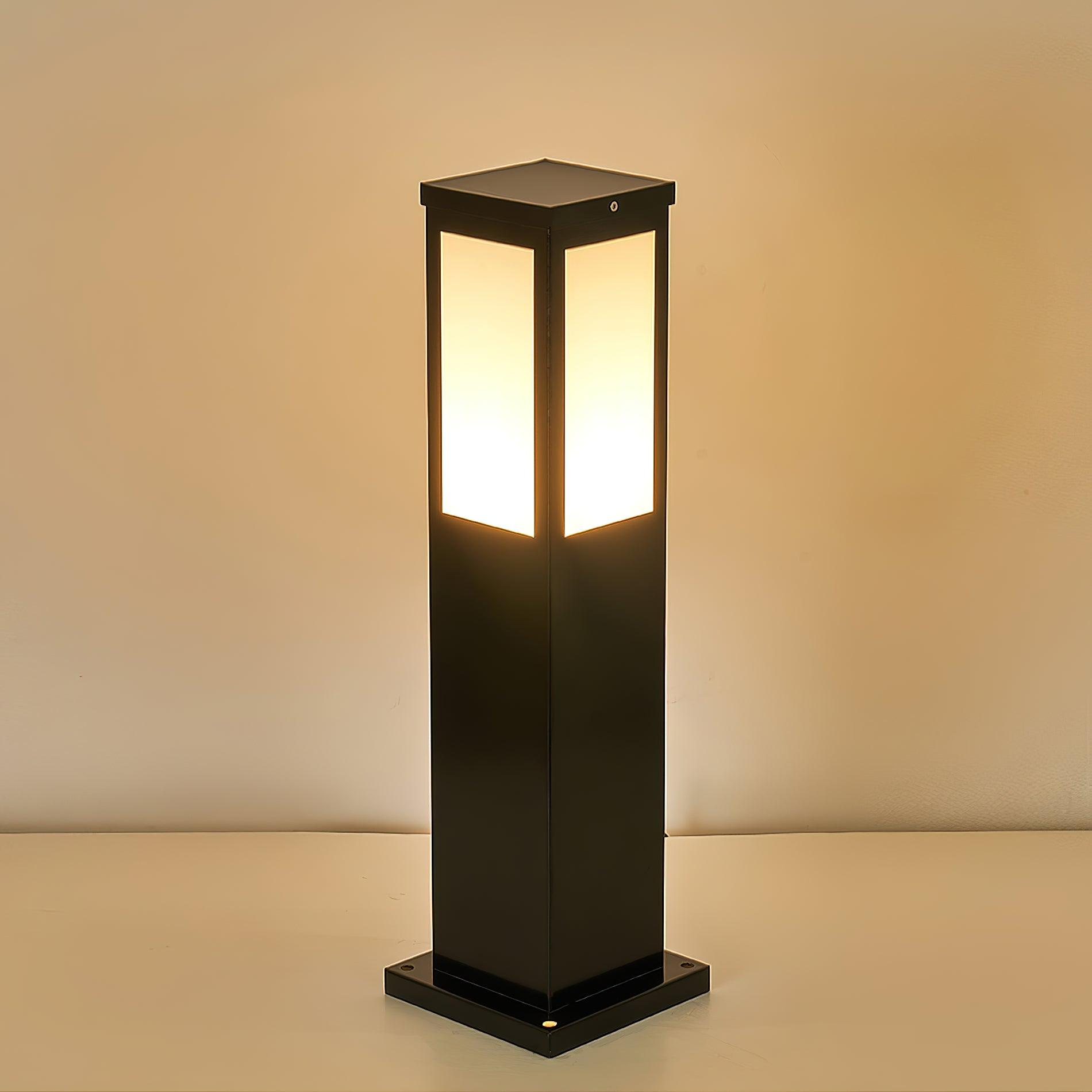 Kuzco Bollard Outdoor Light | Aluminum | Black