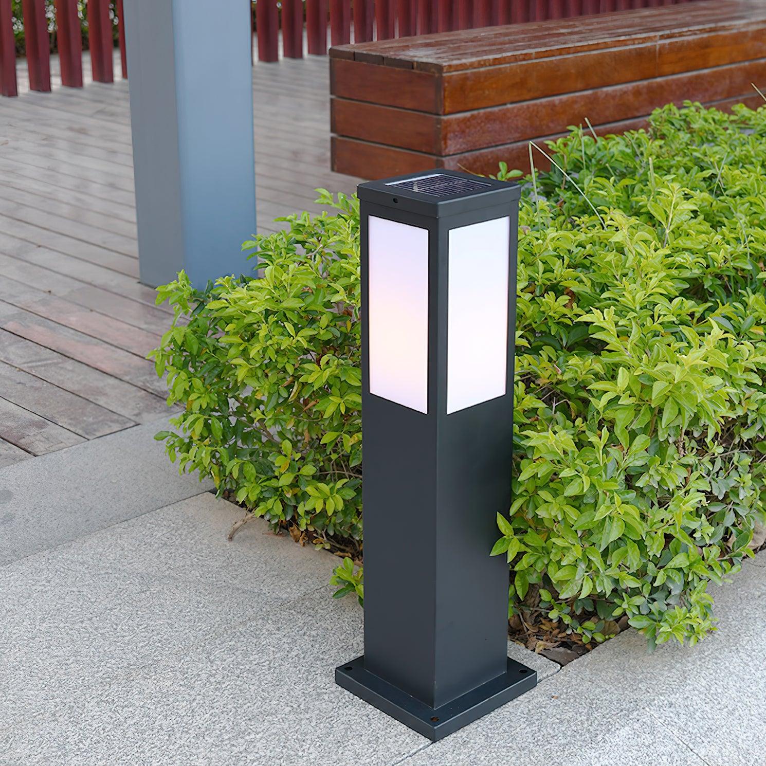 Kuzco Bollard Outdoor Light | Aluminum | Black