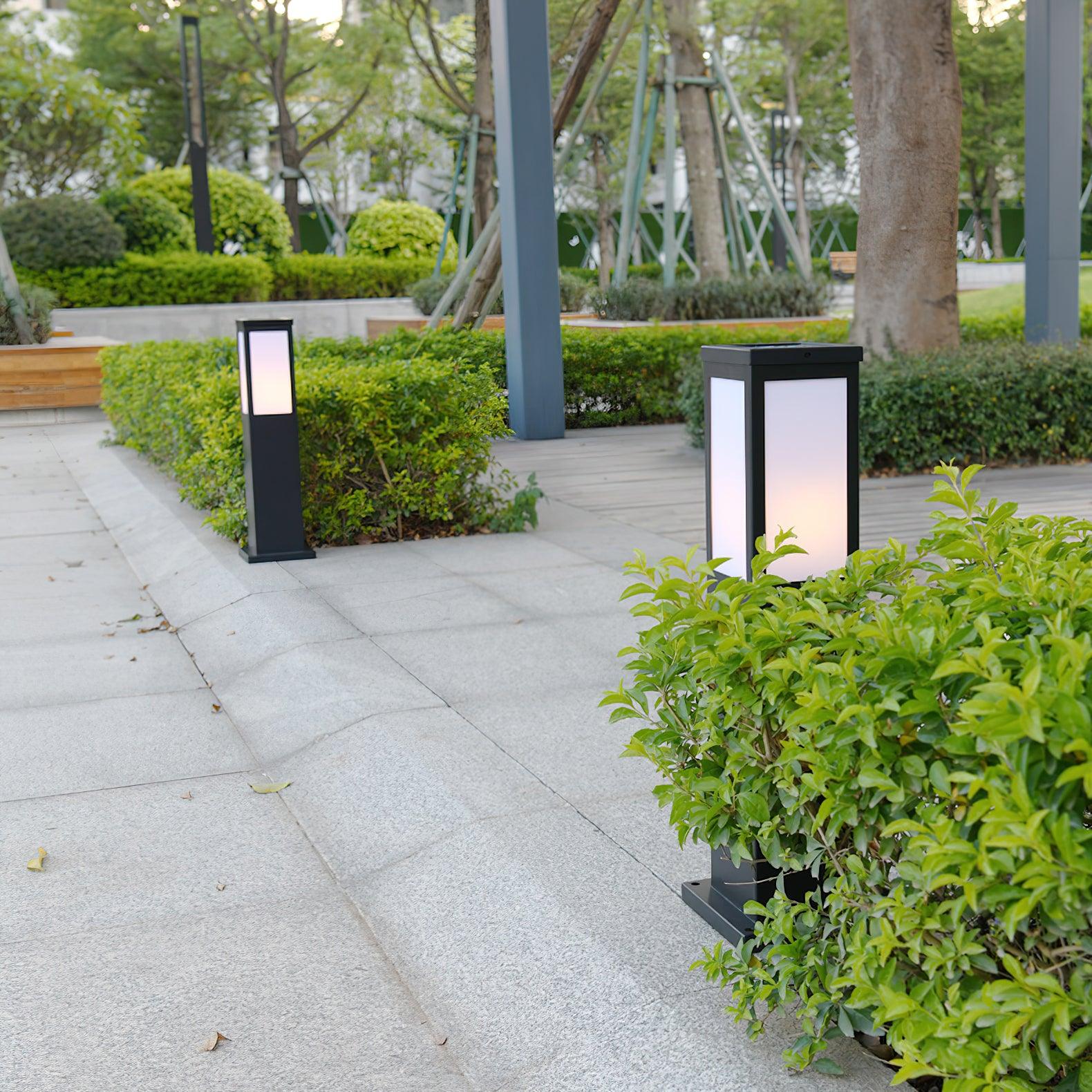 Kuzco Bollard Outdoor Light | Aluminum | Black