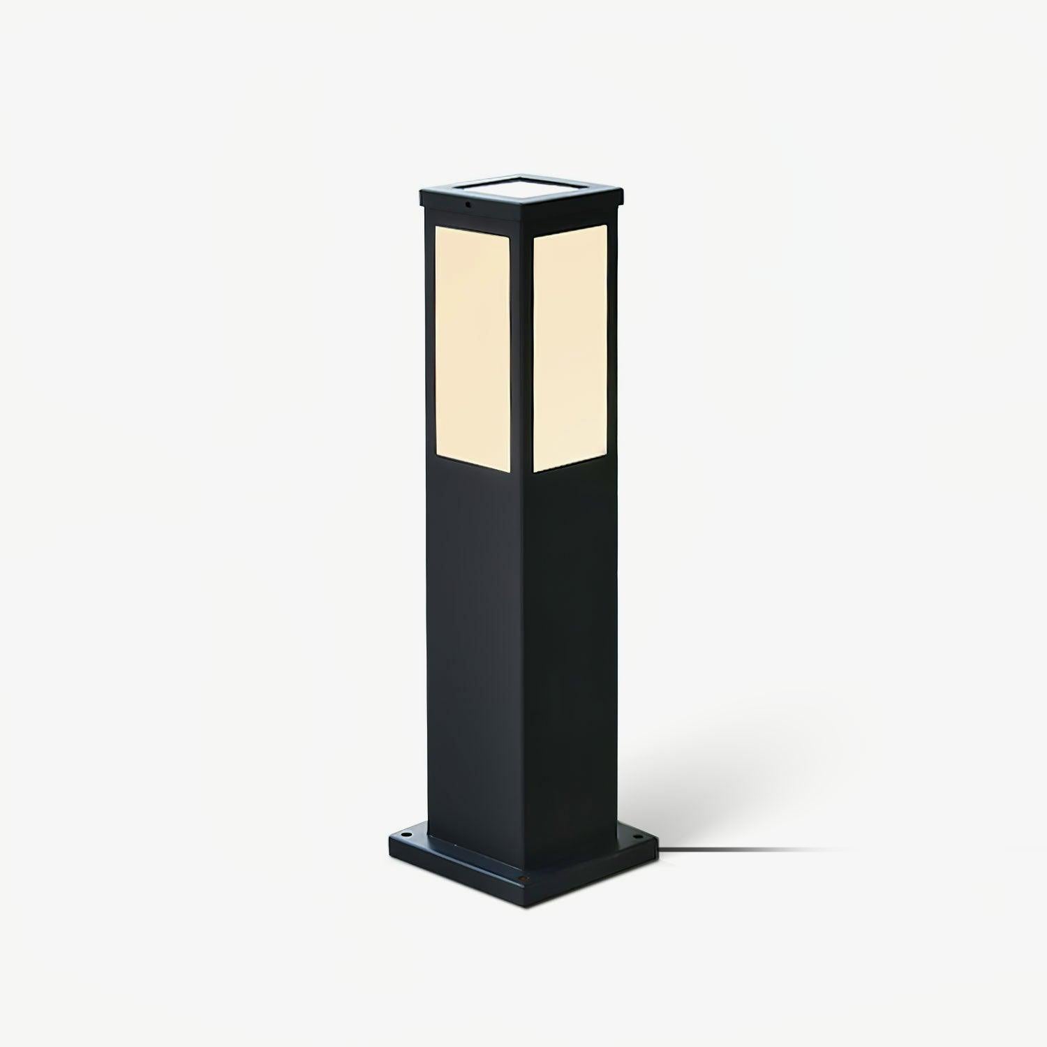 Kuzco Bollard Outdoor Light | Aluminum | Black
