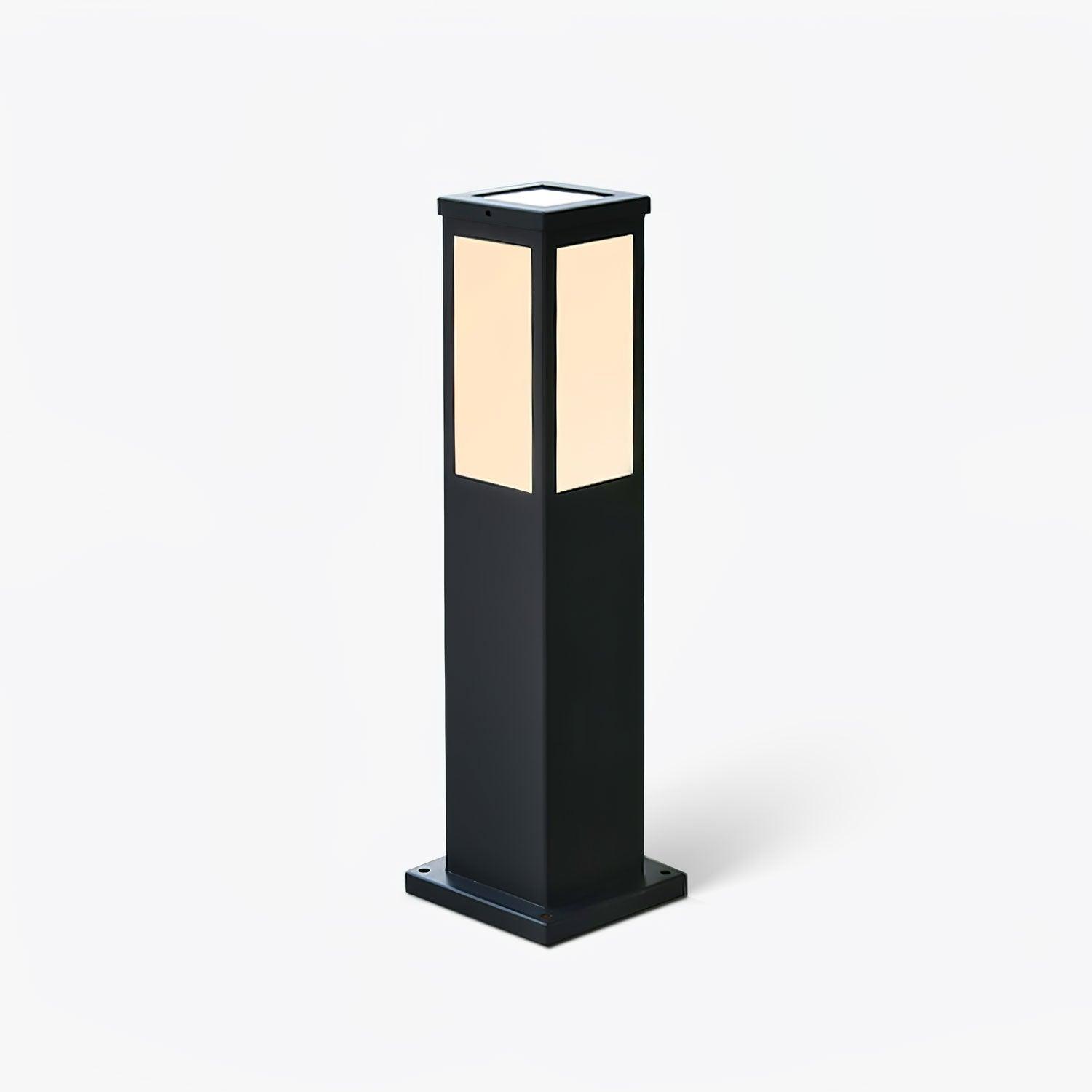Kuzco Bollard Outdoor Light | Aluminum | Black