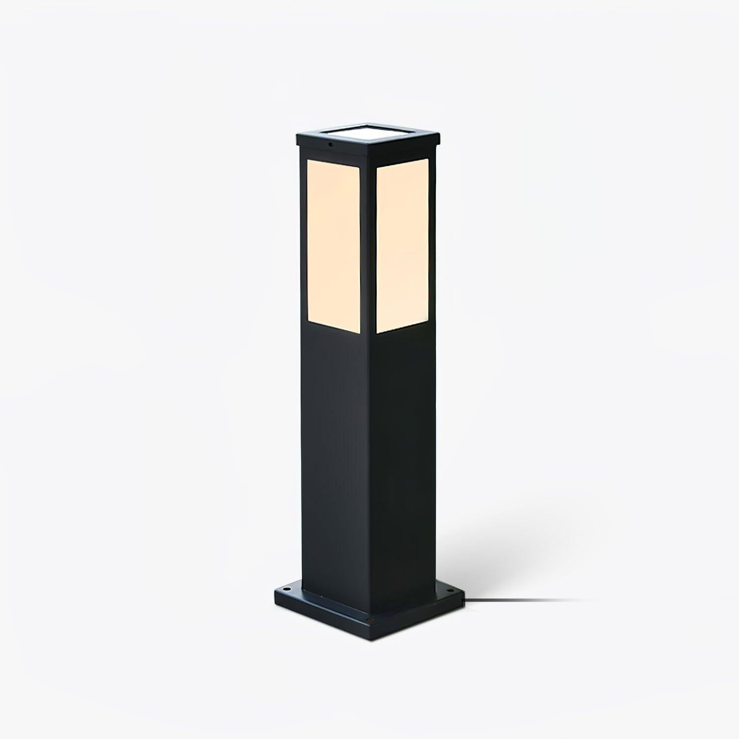 Kuzco Bollard Outdoor Light | Aluminum | Black