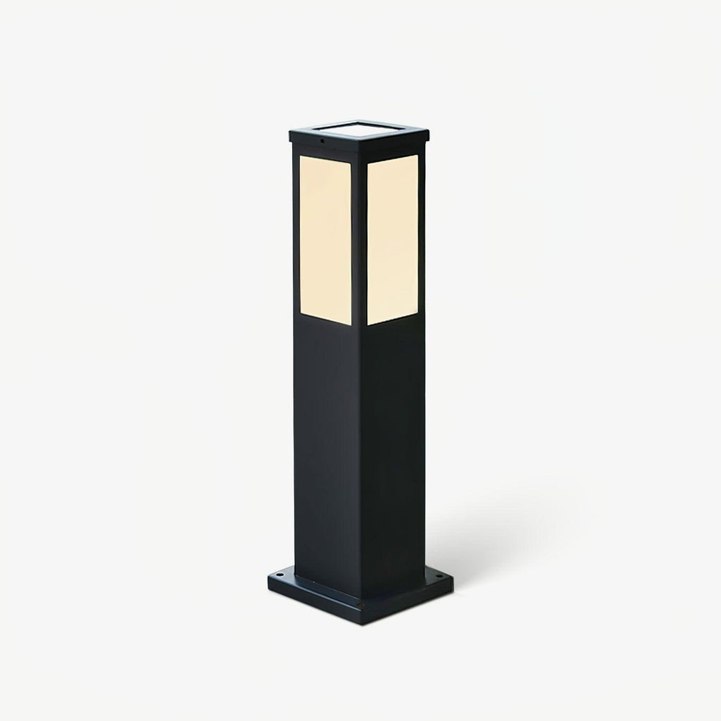 Kuzco Bollard Outdoor Light | Aluminum | Black