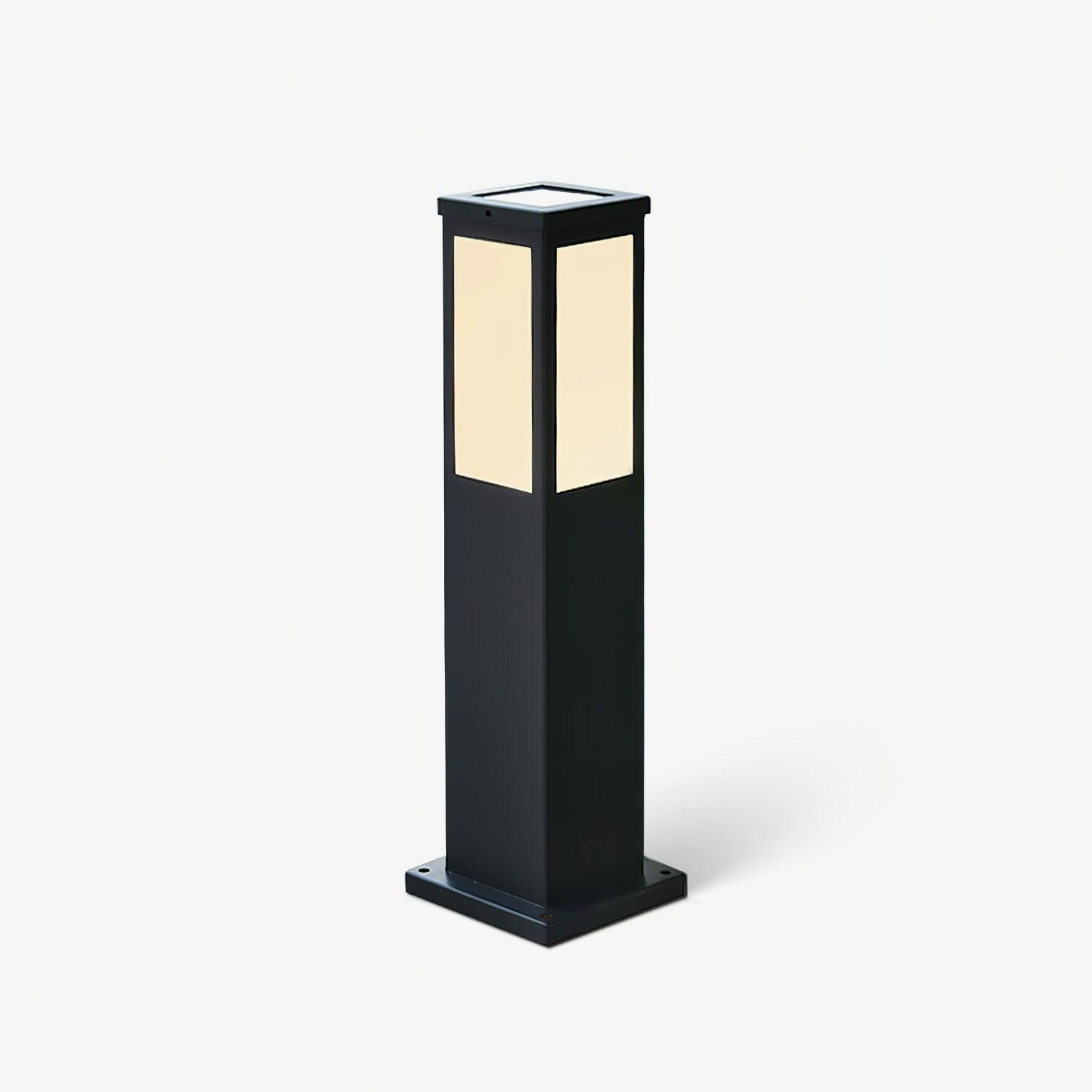 Kuzco Bollard Outdoor Light | Aluminum | Black