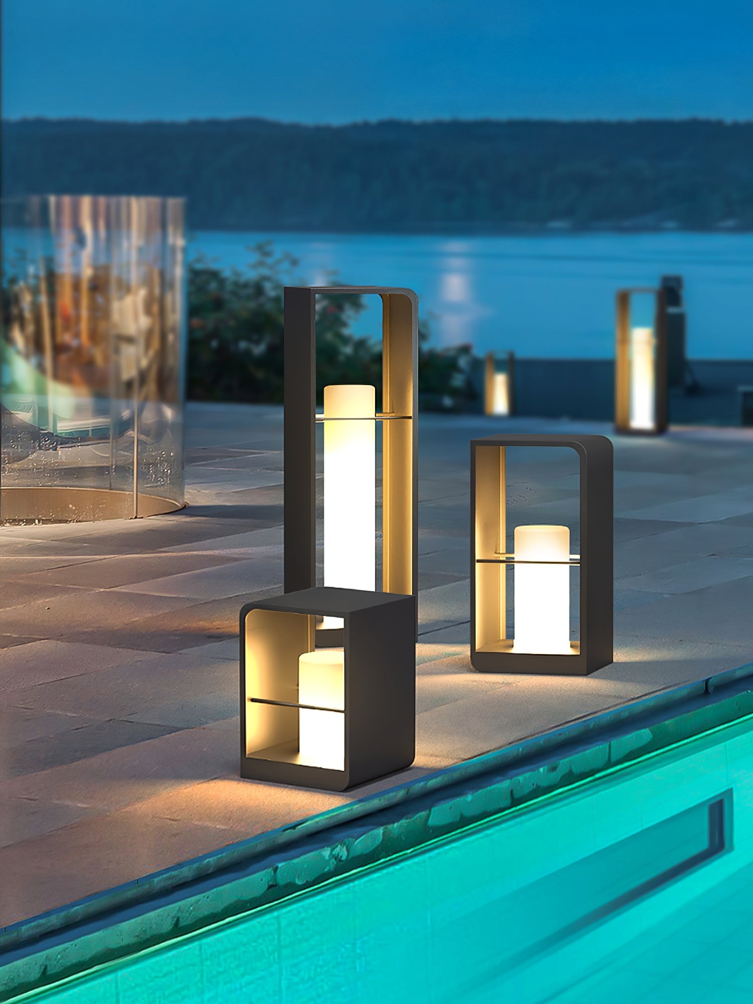 Solar Garden Light | Stainless Steel & PC | Warm White, 20cm Diameter