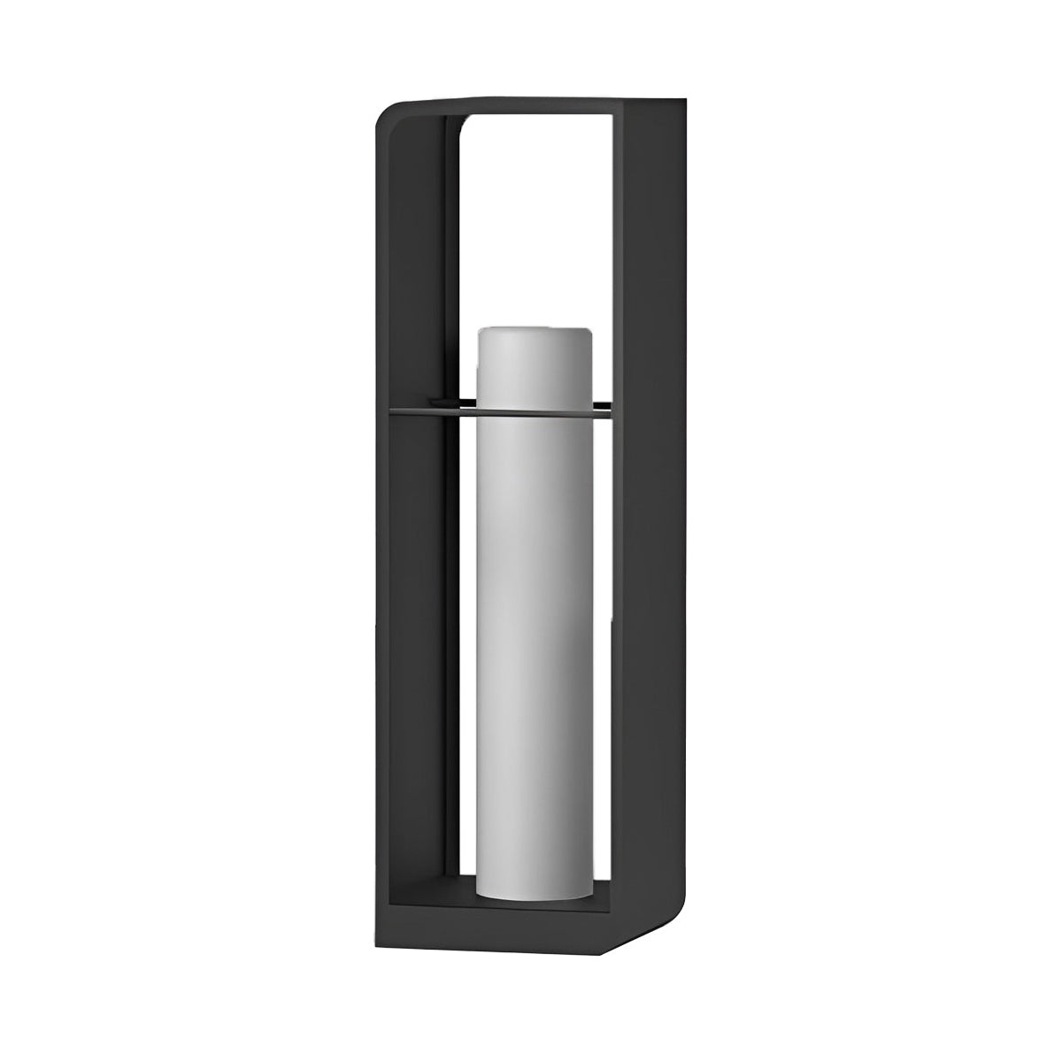 LED Garden Lantern | Stainless Steel | Black & White