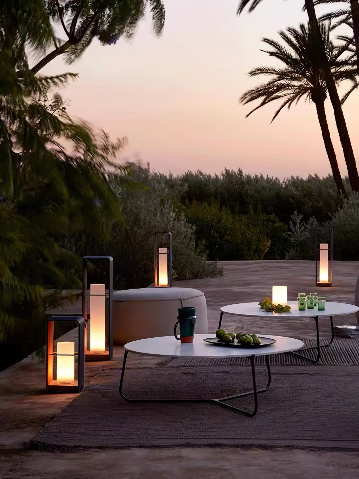 Solar Garden Light | Stainless Steel & PC | Warm White, 20cm Diameter