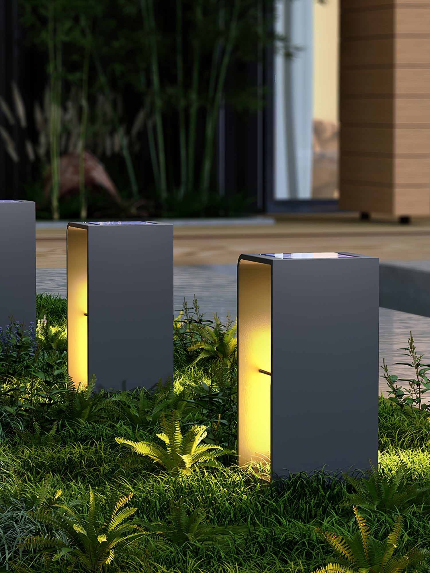 Solar Garden Light | Stainless Steel & PC | Warm White, 20cm Diameter