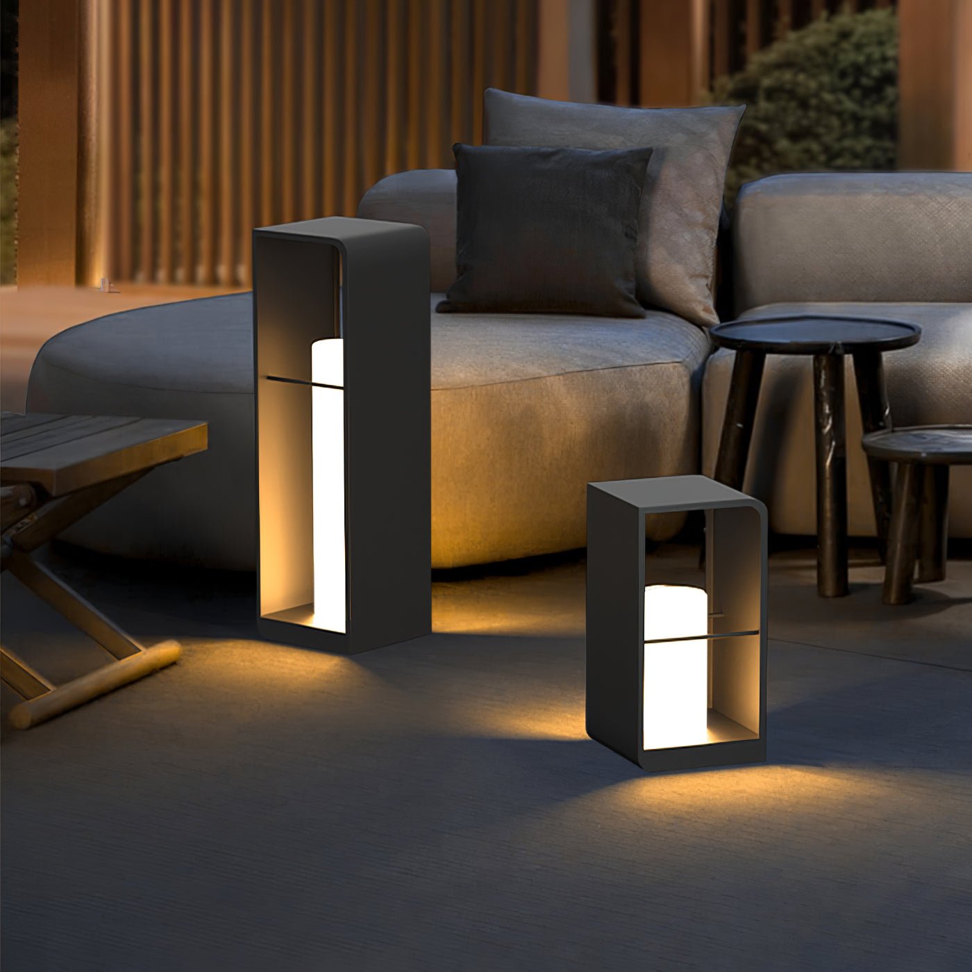 Solar Garden Light | Stainless Steel & PC | Warm White, 20cm Diameter