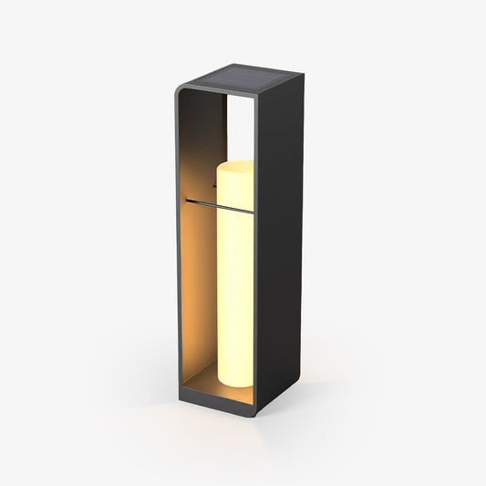 Solar Garden Light | Stainless Steel & PC | Warm White, 20cm Diameter