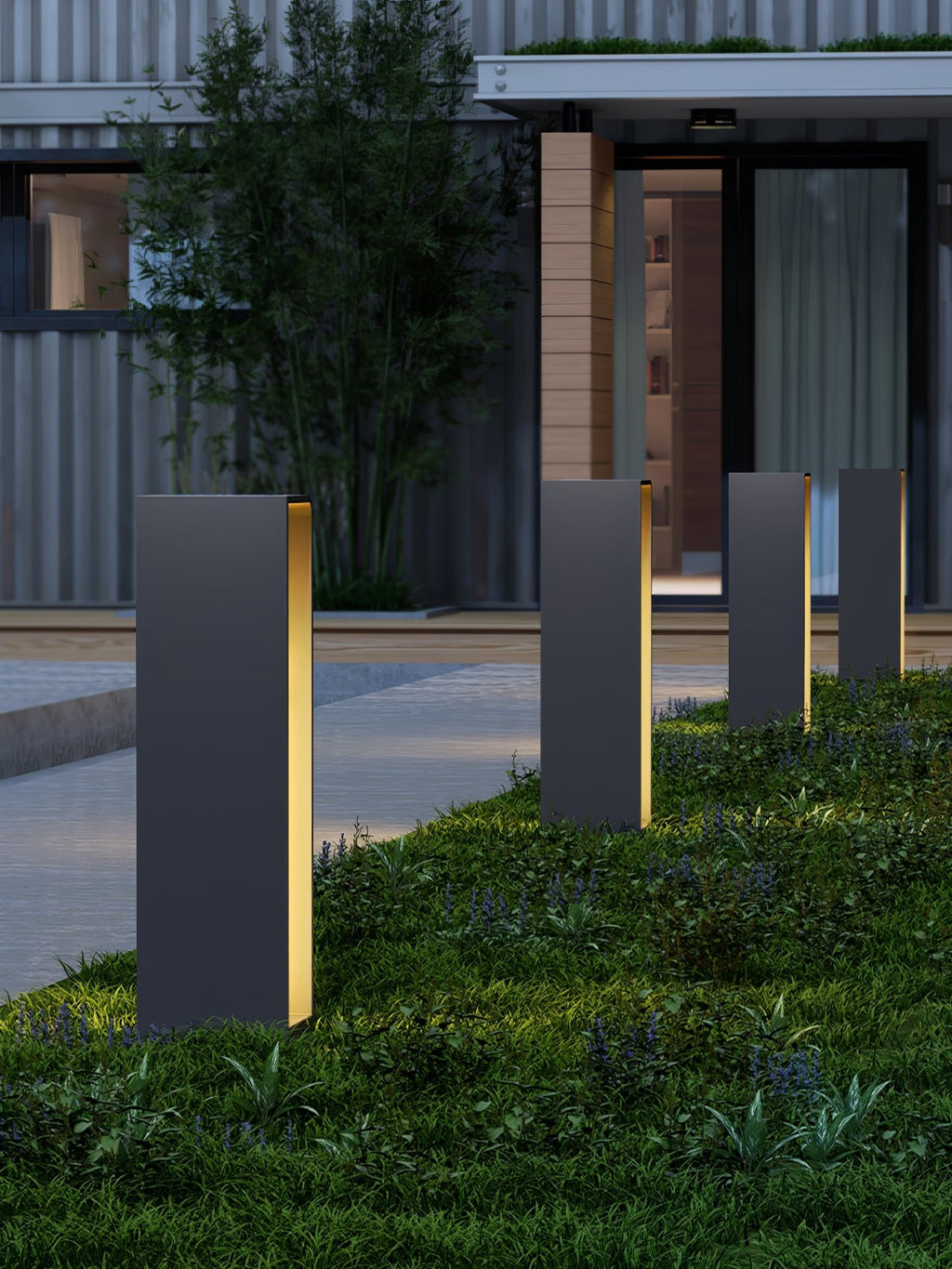 Solar Garden Light | Stainless Steel & PC | Warm White, 20cm Diameter