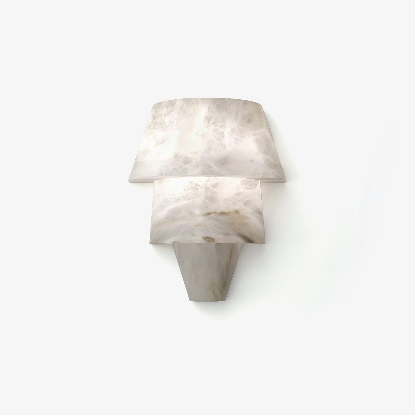 Laboratory Wall Light | Alabaster | White