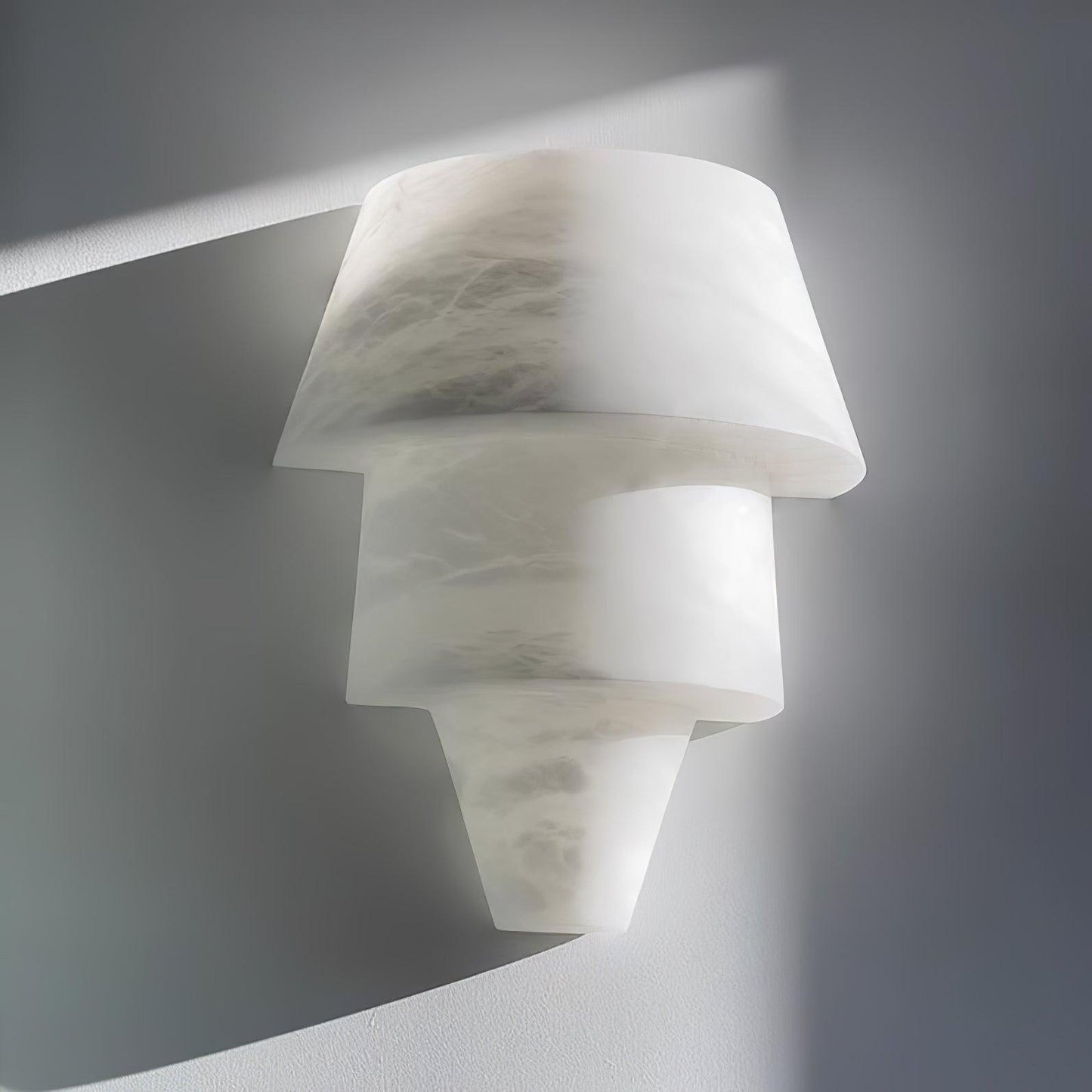 Laboratory Wall Light | Alabaster | White
