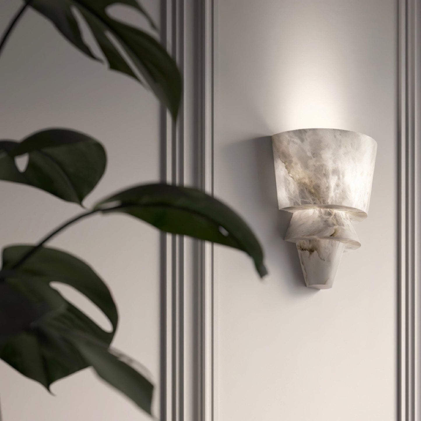 Laboratory Wall Light | Alabaster | White