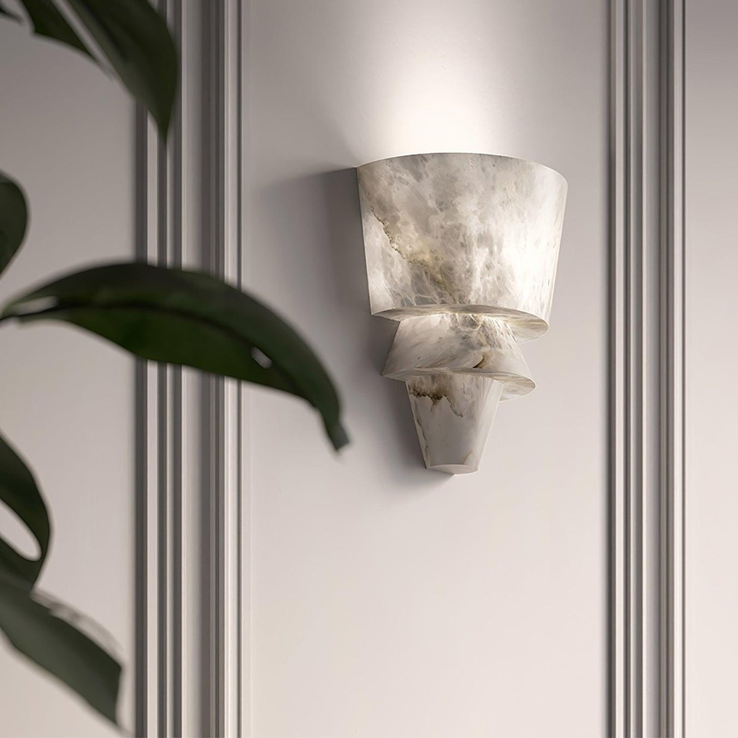 Laboratory Wall Light | Alabaster | White