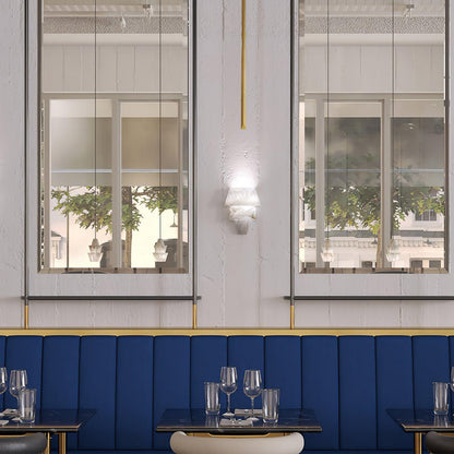 Laboratory Wall Light | Alabaster | White