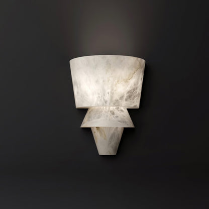 Laboratory Wall Light | Alabaster | White