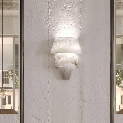 Laboratory Wall Light | Alabaster | White