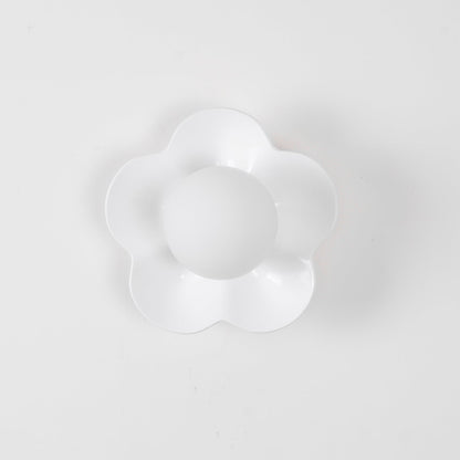 La Fleur Wall Lamp | Resin & Glass | White, Purple, Yellow
