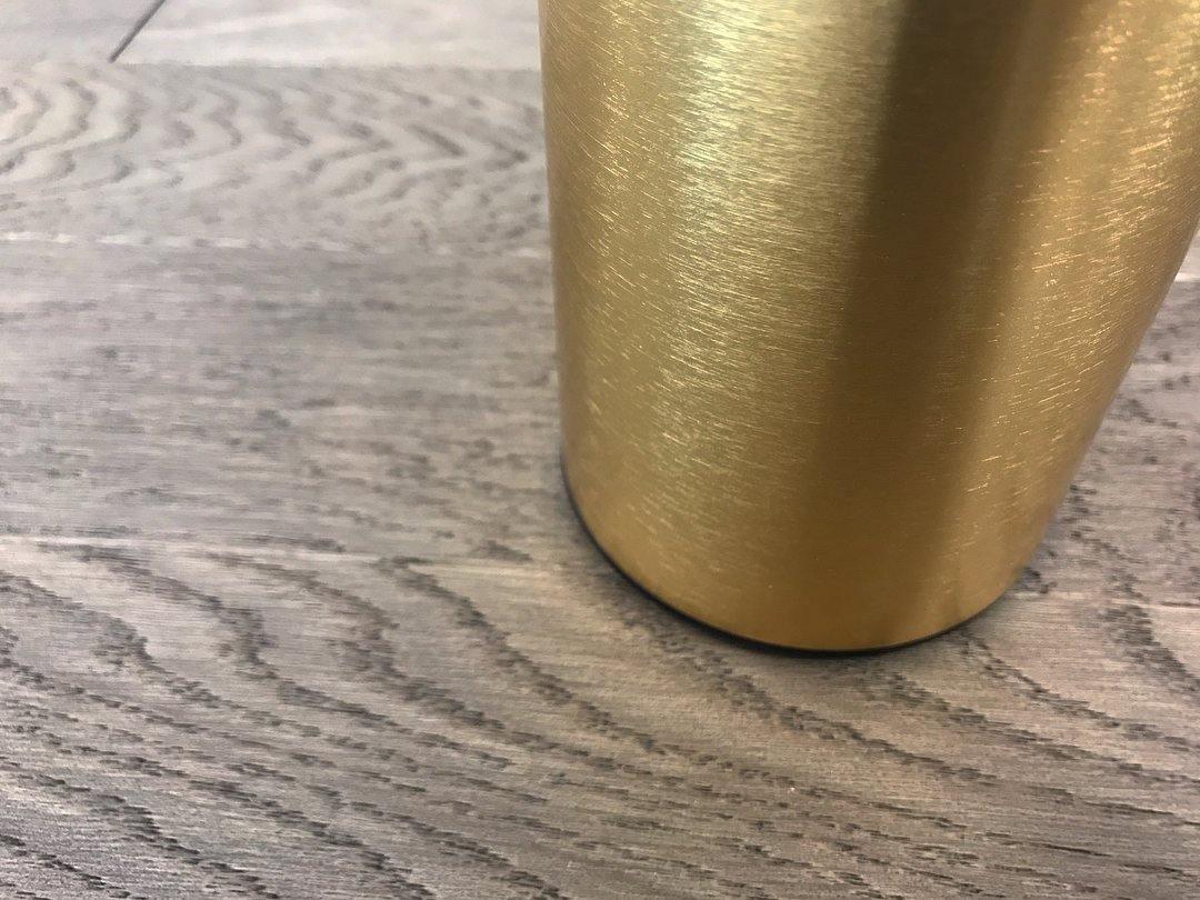 Laguna Table Lamp | Hand-Blown Glass & Aluminum | Gold Finish