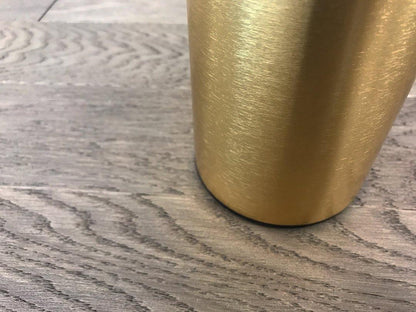 Laguna Table Lamp | Hand-Blown Glass & Aluminum | Gold Finish