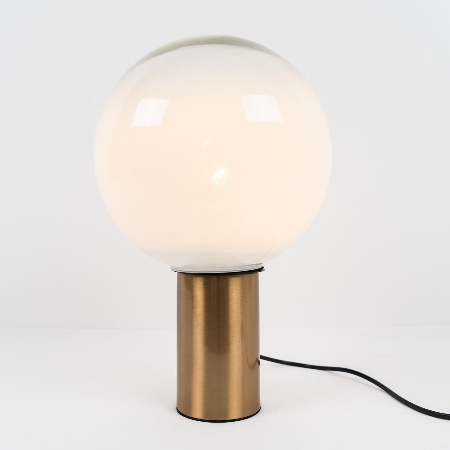 Laguna Table Lamp | Hand-Blown Glass & Aluminum | Gold Finish