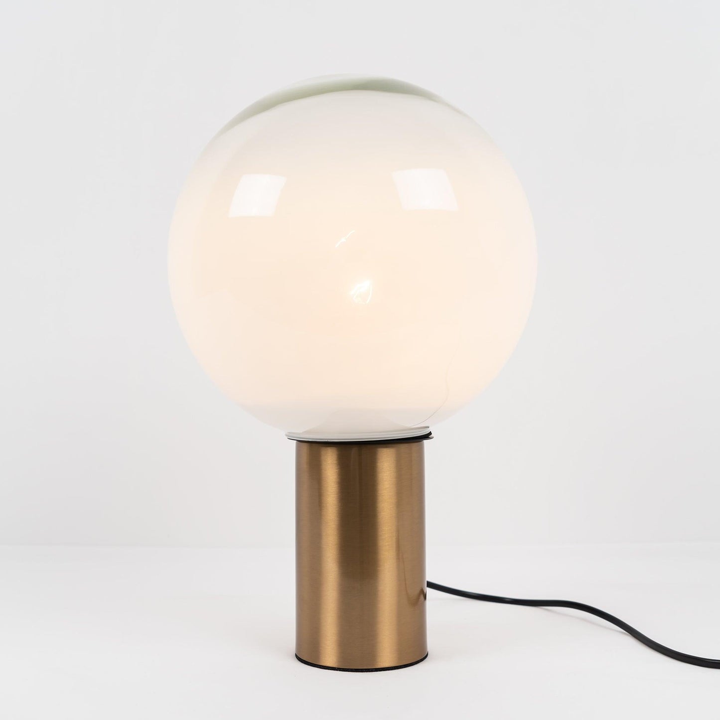 Laguna Table Lamp | Hand-Blown Glass & Aluminum | Gold Finish