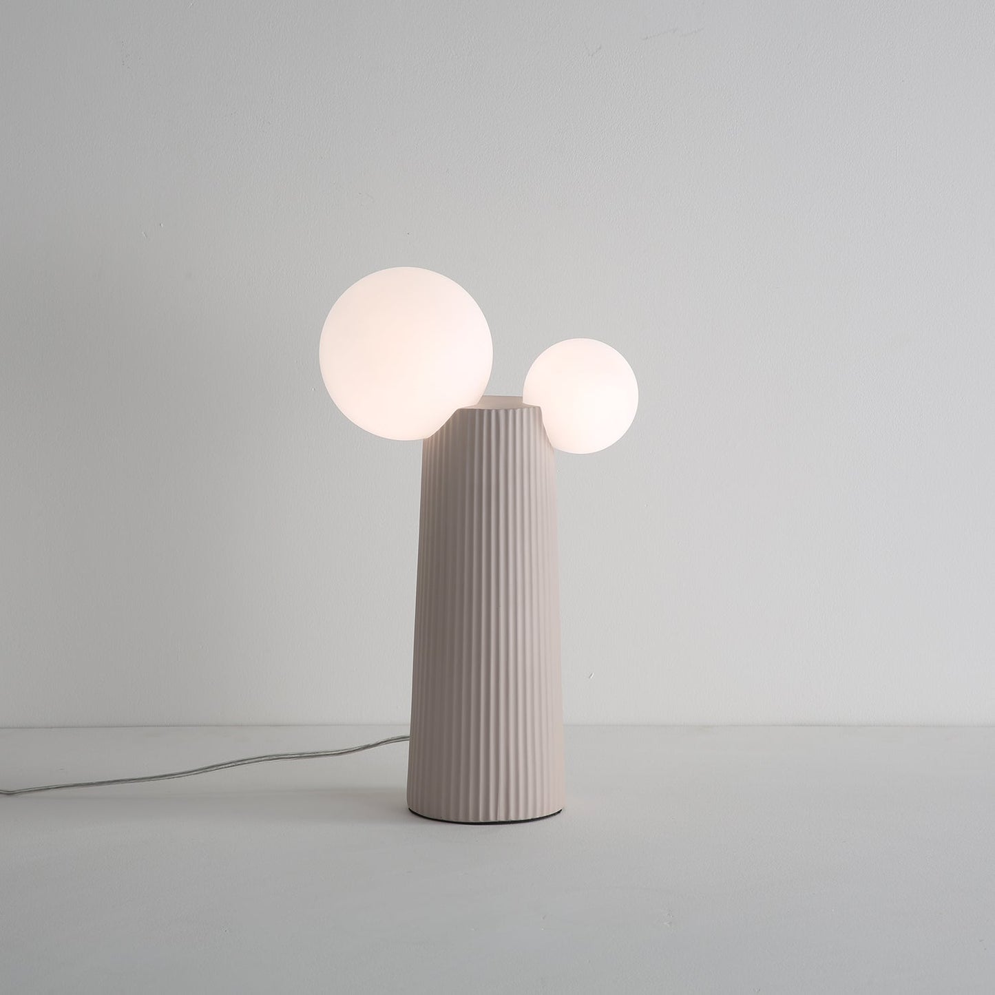 Land Table Lamp | Resin | Dark Red, Green, Latte Color, Black, White