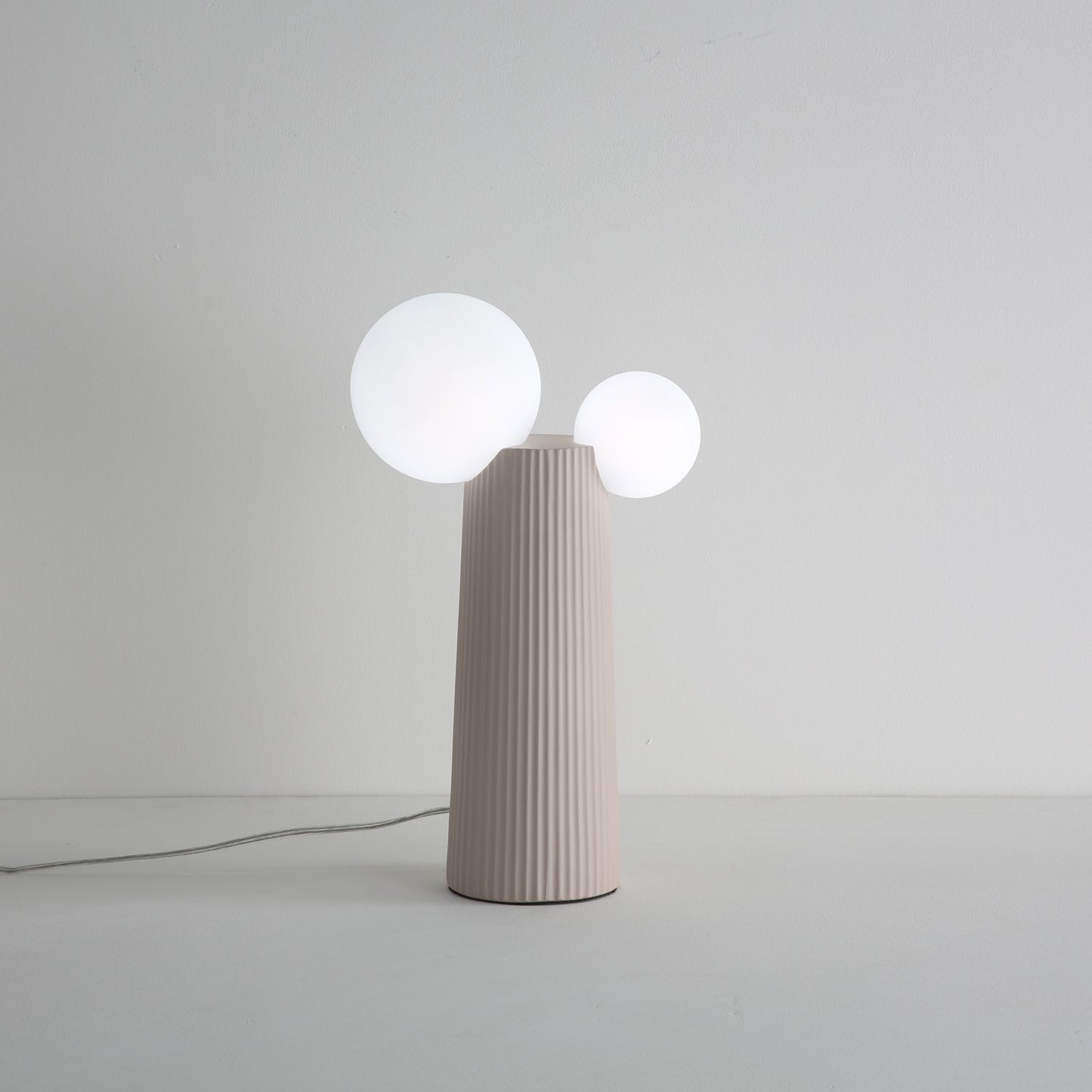 Land Table Lamp | Resin | Dark Red, Green, Latte Color, Black, White