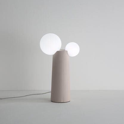 Land Table Lamp | Resin | Dark Red, Green, Latte Color, Black, White