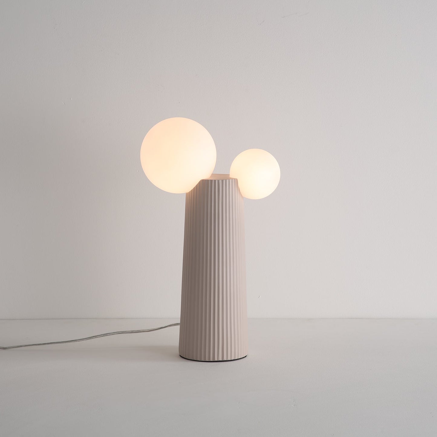 Land Table Lamp | Resin | Dark Red, Green, Latte Color, Black, White