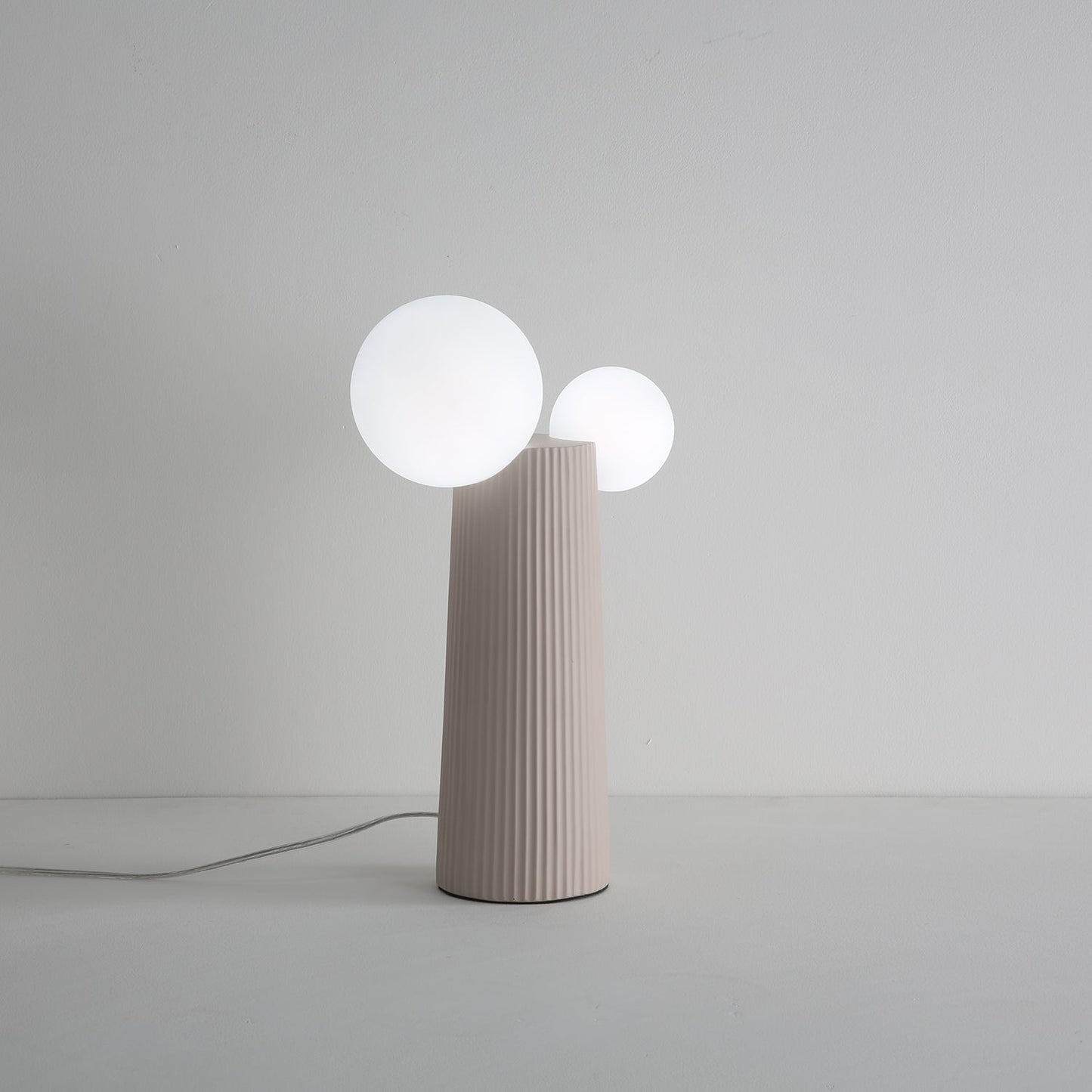 Land Table Lamp | Resin | Dark Red, Green, Latte Color, Black, White
