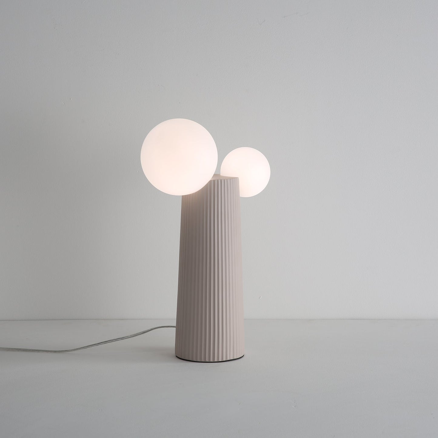 Land Table Lamp | Resin | Dark Red, Green, Latte Color, Black, White