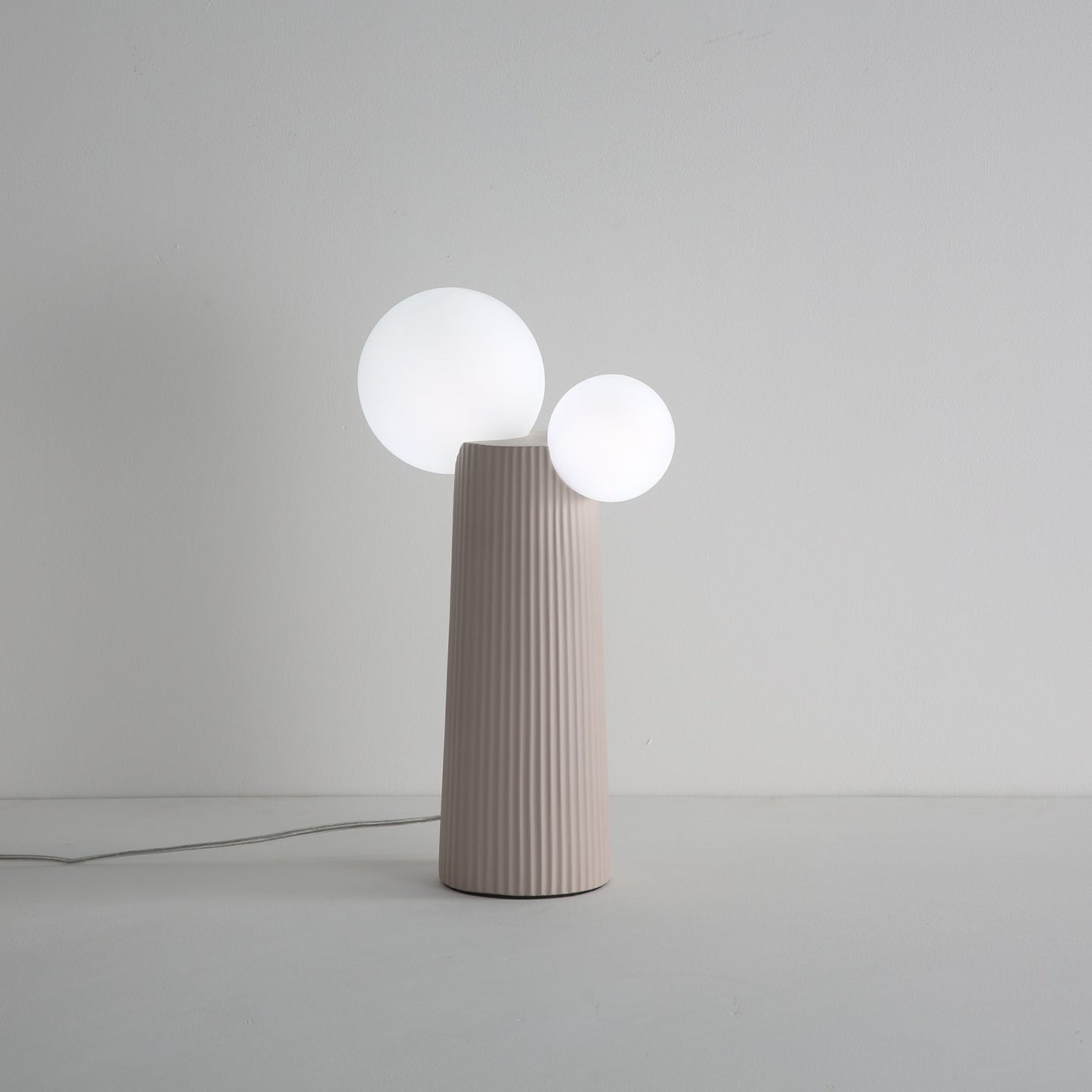 Land Table Lamp | Resin | Dark Red, Green, Latte Color, Black, White