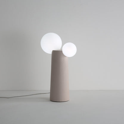 Land Table Lamp | Resin | Dark Red, Green, Latte Color, Black, White