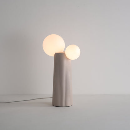 Land Table Lamp | Resin | Dark Red, Green, Latte Color, Black, White