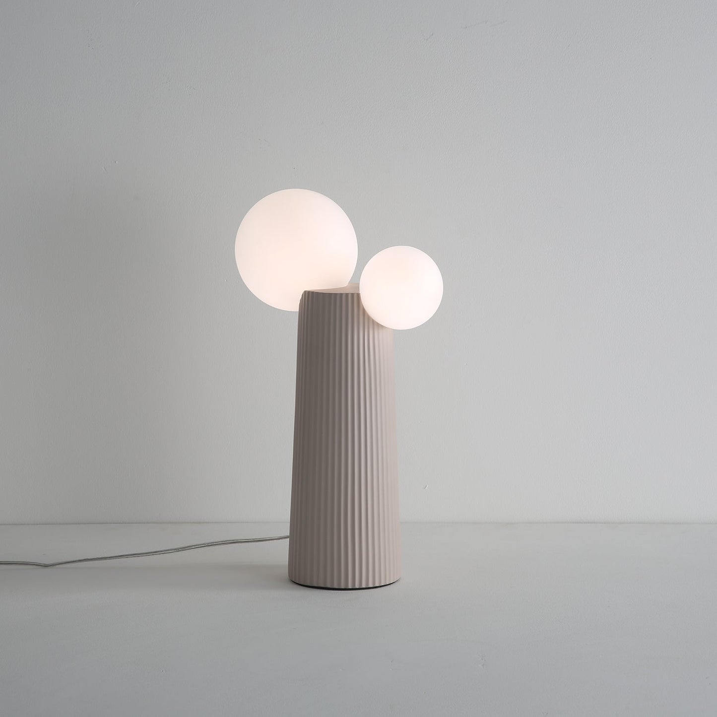 Land Table Lamp | Resin | Dark Red, Green, Latte Color, Black, White