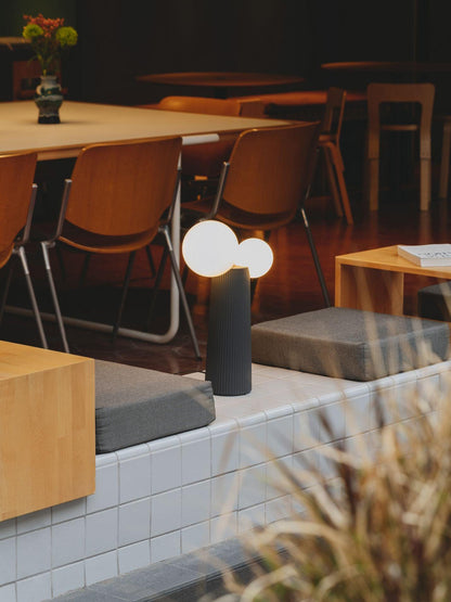 Land Table Lamp | Resin | Dark Red, Green, Latte Color, Black, White
