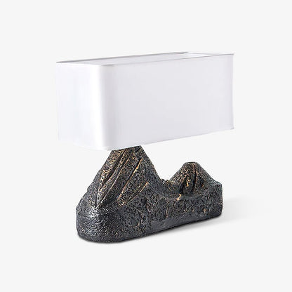Landscape Table Lamp | Bronze Finish | White Shade