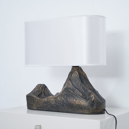 Landscape Table Lamp | Bronze Finish | White Shade
