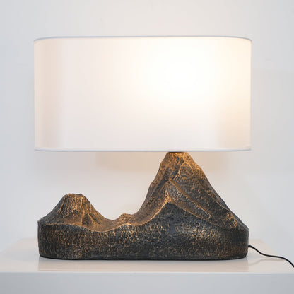 Landscape Table Lamp | Bronze Finish | White Shade