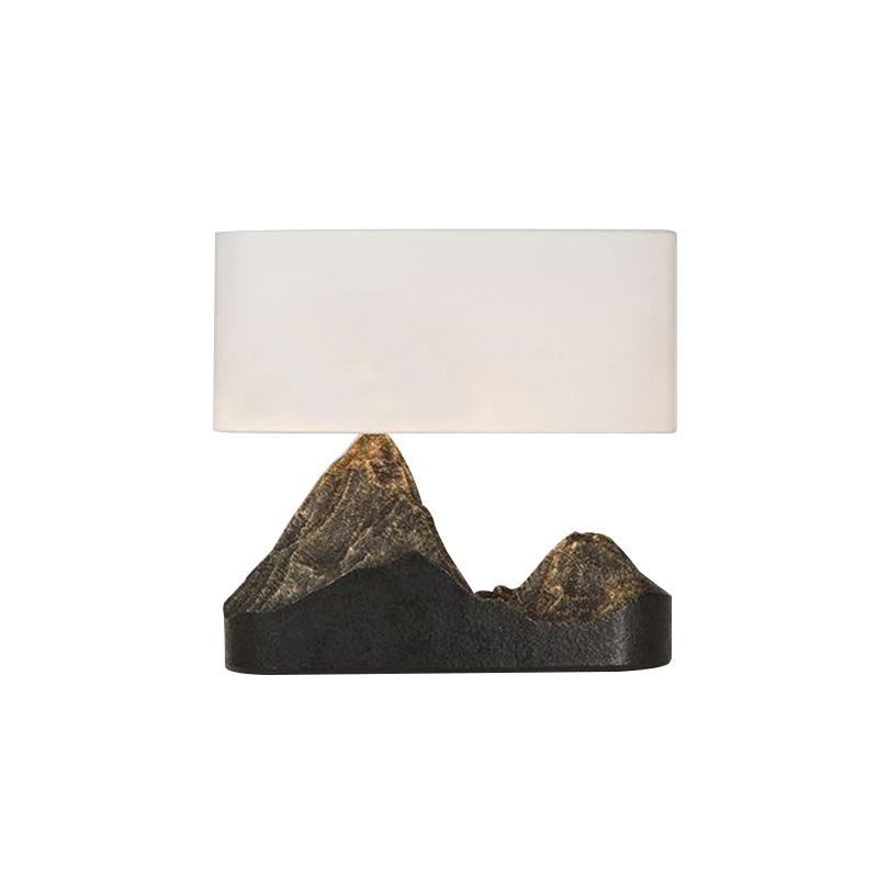 Landscape Table Lamp | Bronze Finish | White Shade