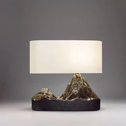 Landscape Table Lamp | Bronze Finish | White Shade
