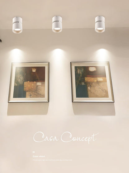 Lara2 Spotlights | Aluminum | White or White+Black